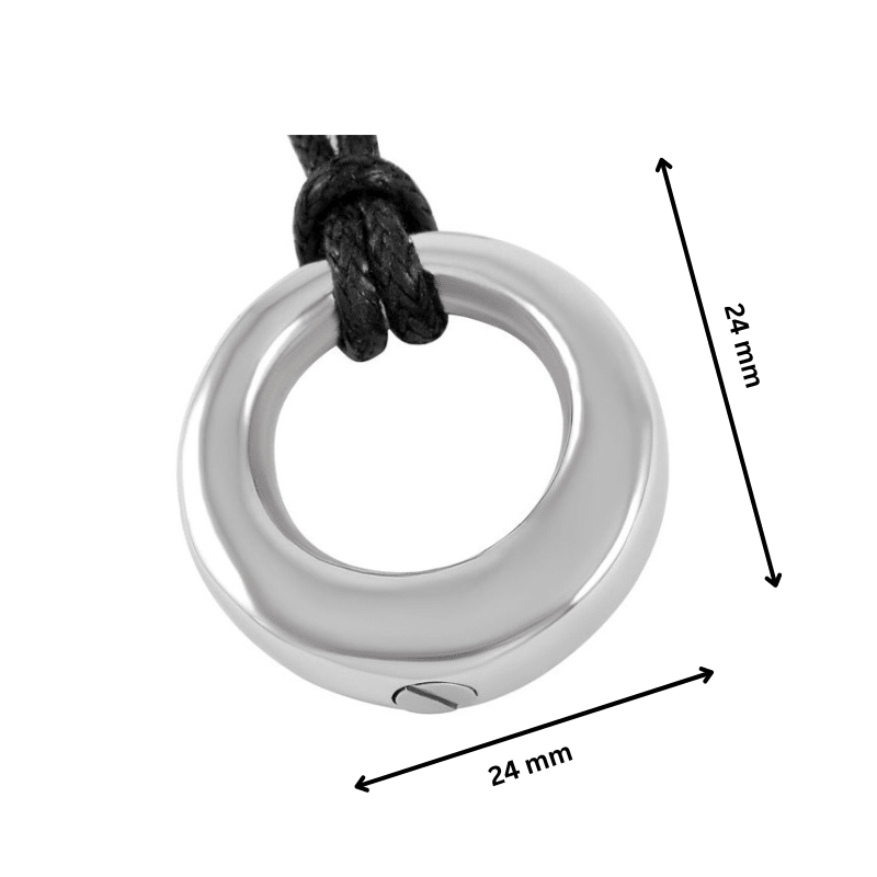 Eternity Circle Cremation Pendant - PREMIUM URNS