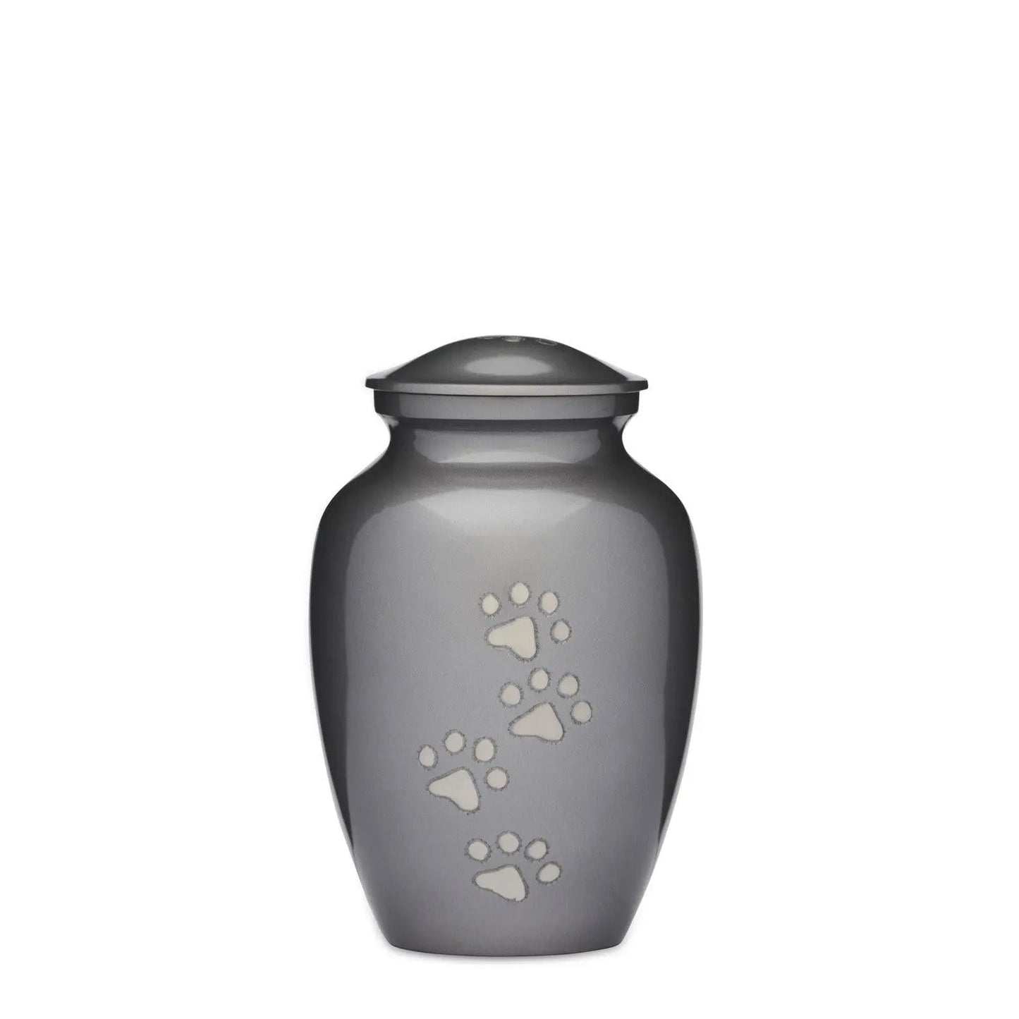 Grey Paws to Heaven Urn 6" - PREMIUM URNS