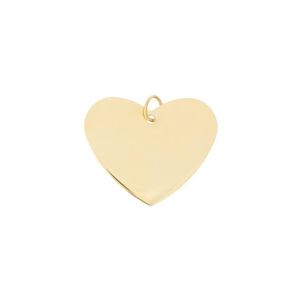Heart Name Tag Gold - PREMIUM URNS