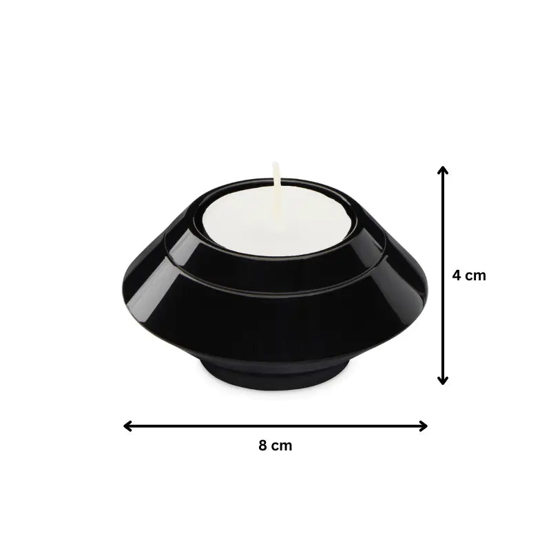Keepsake Candle Urn Black - PREMIUM URNS