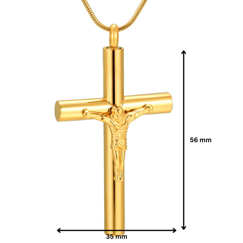 Large Jesus on Cross Pendant - PREMIUM URNS