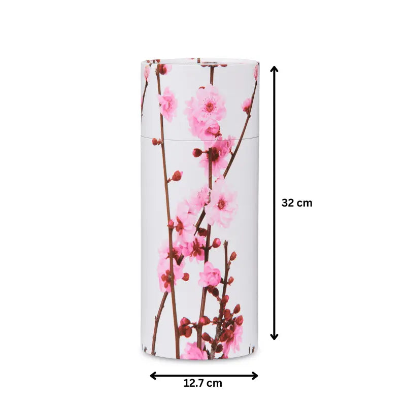 Pink Cherry Blossom Scattering Urn - Large - PREMIUM URNS