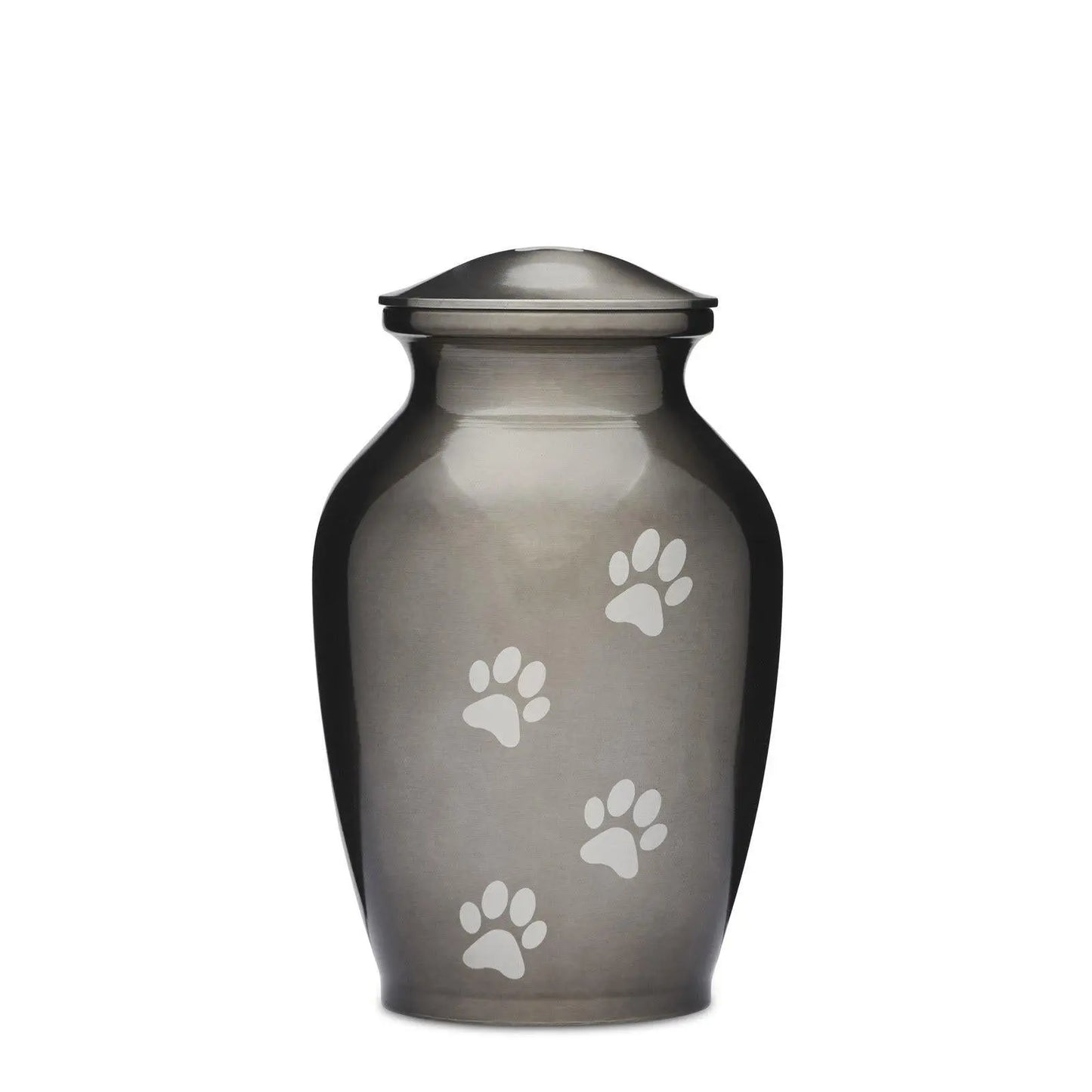 Silver Paws Alloy Urn - 8" - PREMIUM URNS