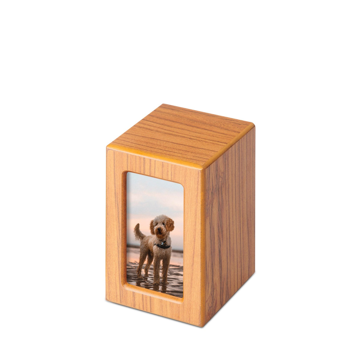 Timber Veneer Photo Urn - Medium - PREMIUM URNS