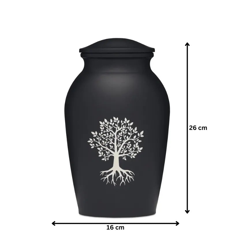 Tree of Life Alloy Black - Adult - PREMIUM URNS