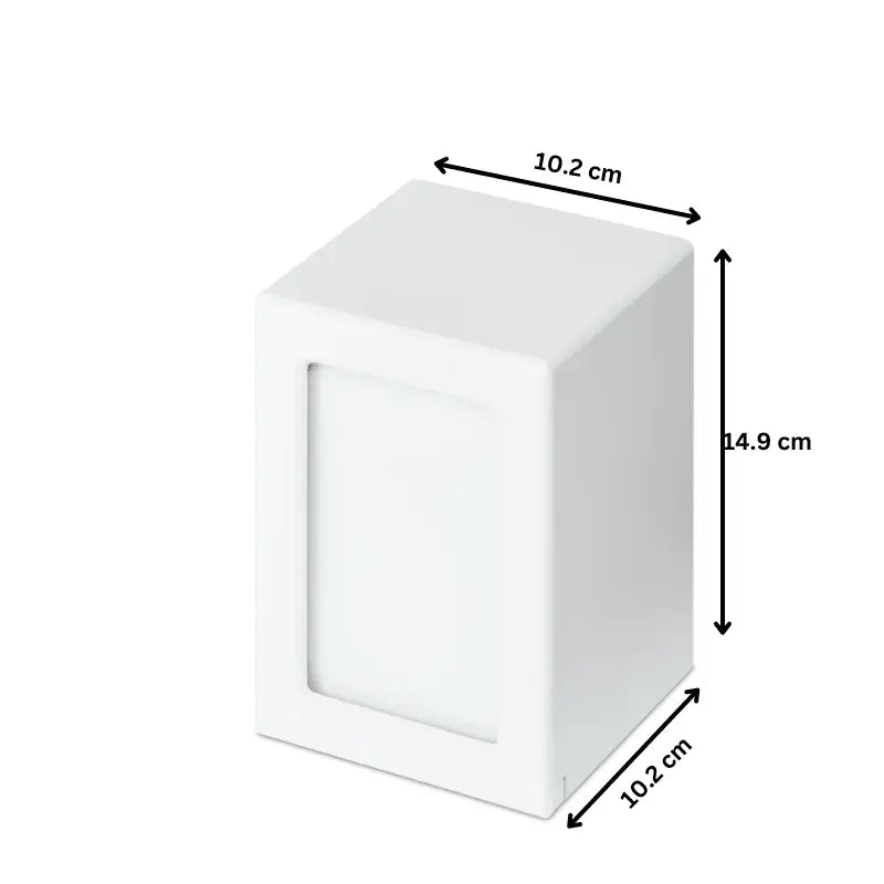 White Photo Urn - Medium - PREMIUM URNS
