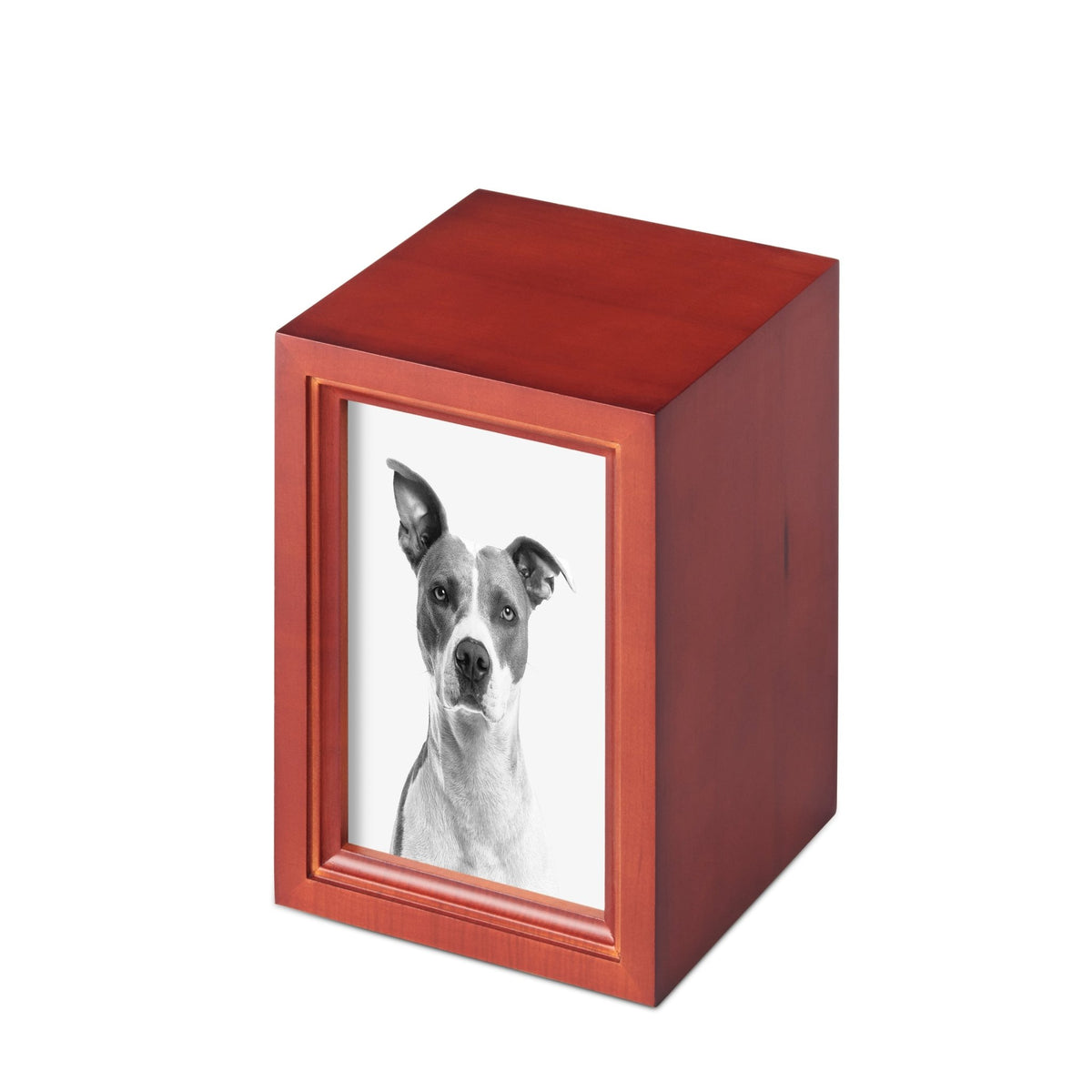 Wooden Photo Urn - Large - PREMIUM URNS