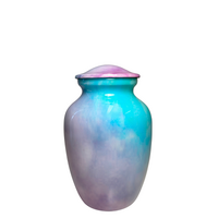 Soft Watercolour Medium Alloy Urn