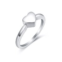 Heart Ring Stainless Steel 