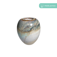 Ceramic Medium Candle Urn - Air