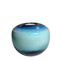 Ceramic Large Candle Urn - Water 2.8L