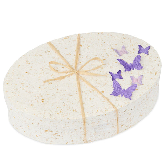 Transcendence and Hope: Butterfly Ocean Urn