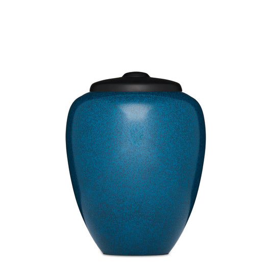 Artisan Touch: Mottled Blue Urns
