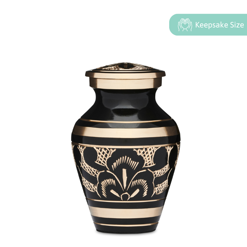 Secure Ashes: Stylish Roman Keepsake Urn