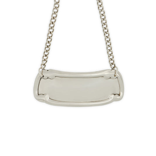 Stylish Nickel Silver Plate for Cremation Urns