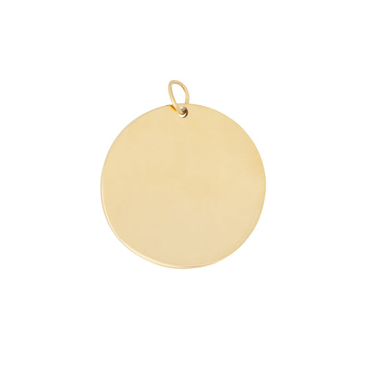 Enhance Memorials with Gold Round Tags