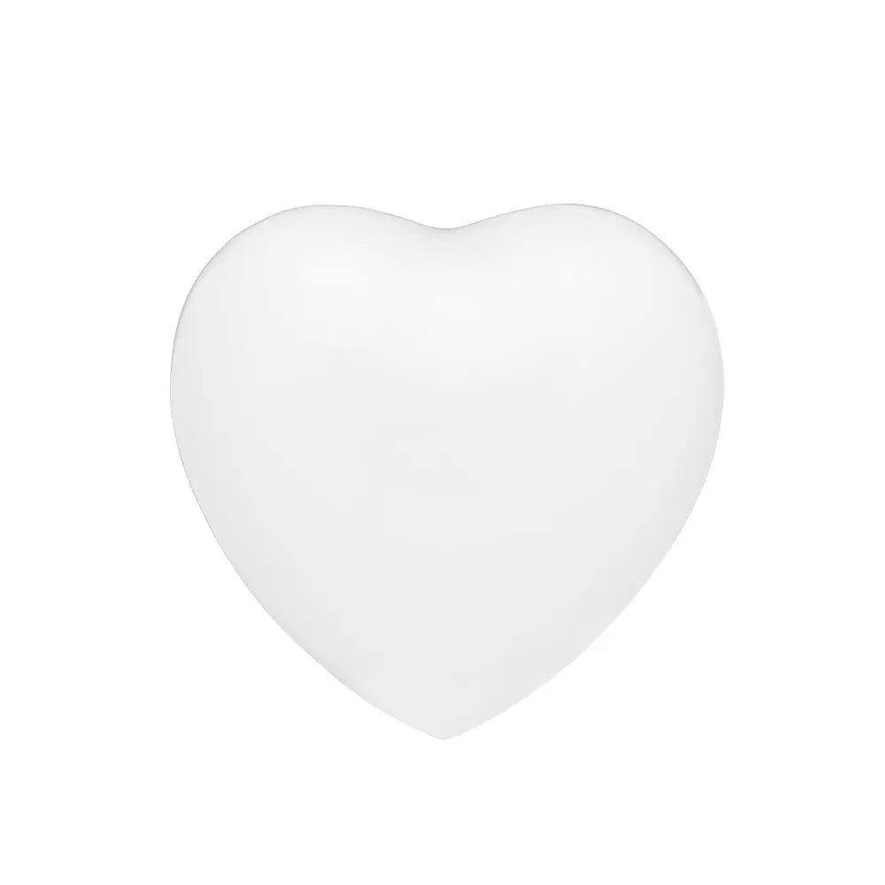Durable Brass White Heart Urn - PREMIUM URNS