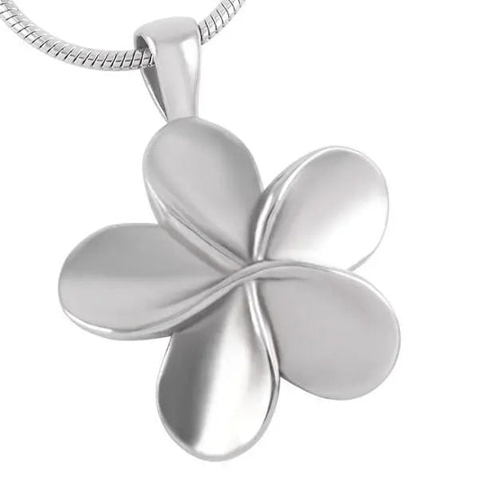 Durable Frangipani Memorial Pendant - PREMIUM URNS