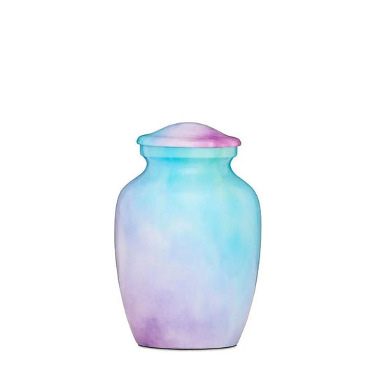 Gentle Spirit: Watercolour Alloy Urn - PREMIUM URNS