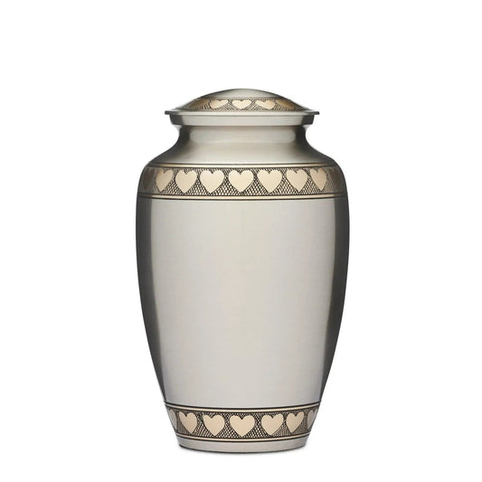 Golden Hearts: Embracing Memories Through Elegant Urns and Cremation Jewellery in Funeral Homes - PREMIUM URNS