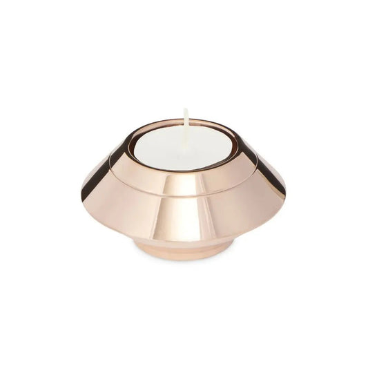 Honouring Loved Ones with the Keepsake Candle Urn Rose Gold Tone An Elegant Addition to Memorials Using Cremation Jewellery in Funeral Homes - PREMIUM URNS