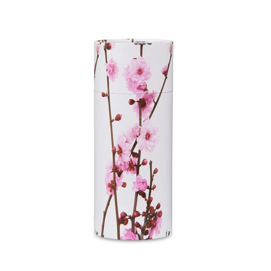 Nature's Elegance: Pink Cherry Blossom Urn - PREMIUM URNS