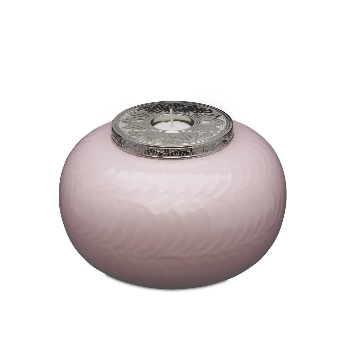 The Symbolic Beauty of the Pink and Silver Candle Urn How It Complements Cremation Jewellery and Memorials in Funeral Homes - PREMIUM URNS