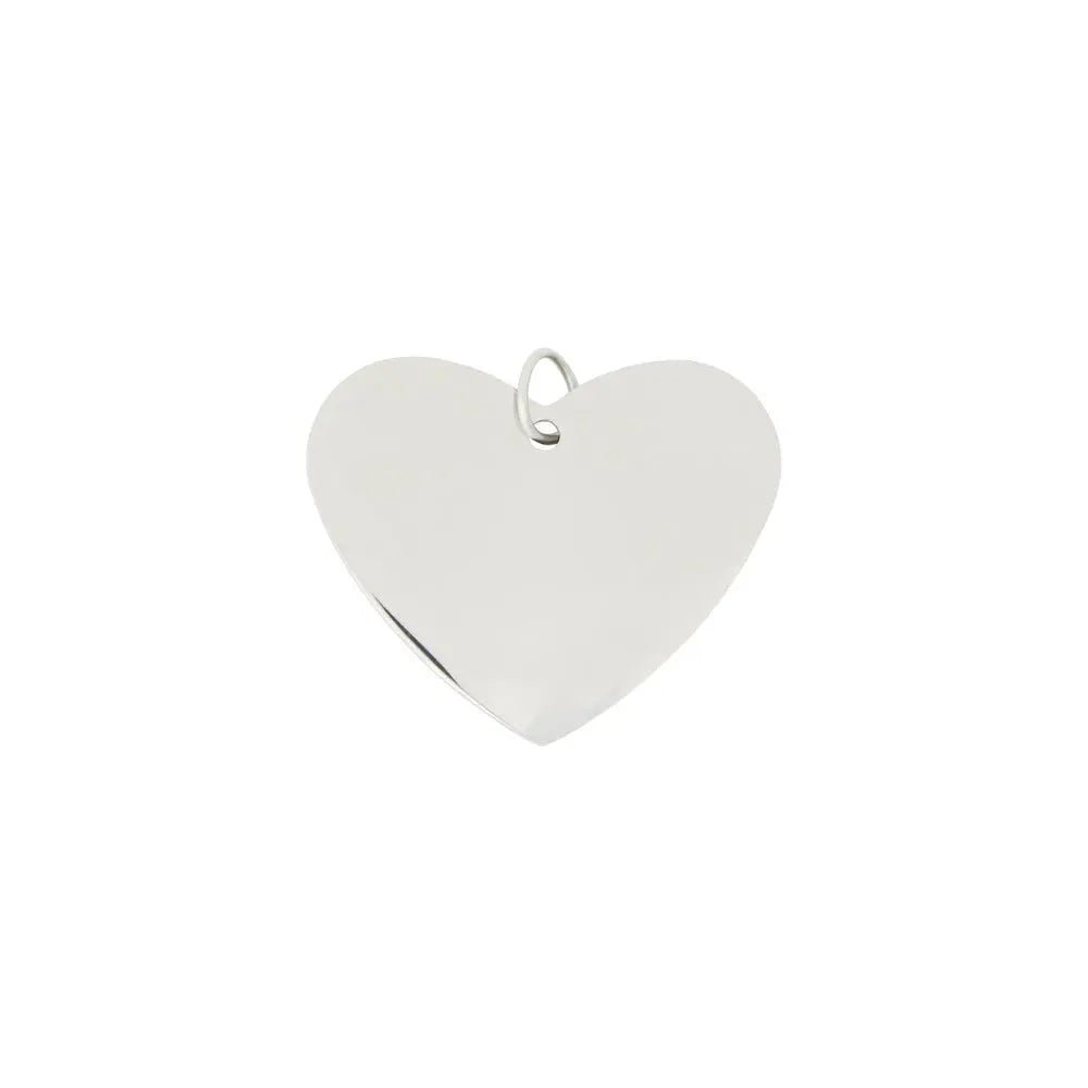 Timeless Silver Heart Tags for Urns - PREMIUM URNS