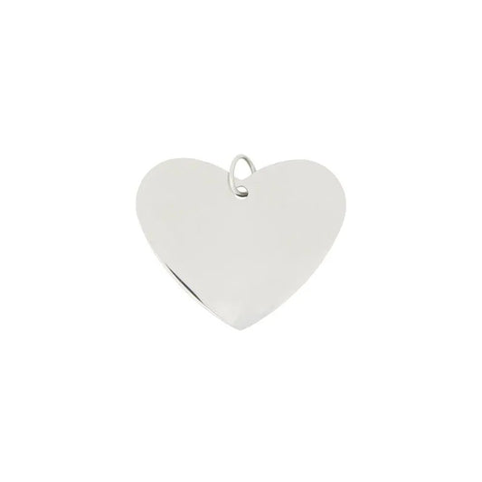 Timeless Silver Heart Tags for Urns - PREMIUM URNS