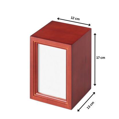 Wooden Photo Urn - Large