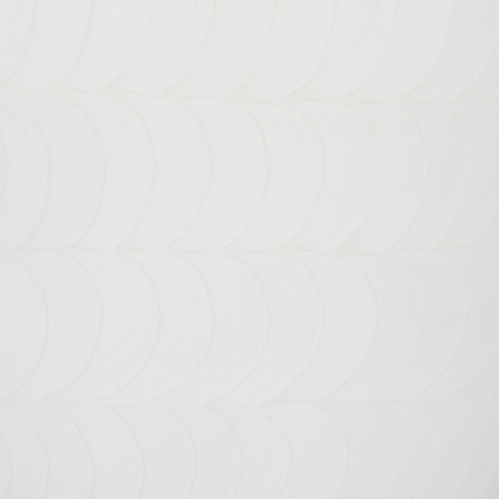 Close-up of the white enamel surface on the 7 inch urn, showcasing the subtle textured leaf pattern for elegant memorial display.