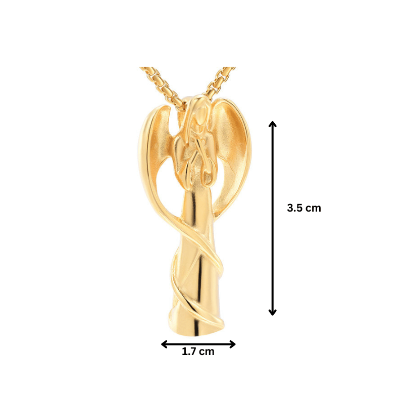 Angel Prayer Pendant - PREMIUM URNS