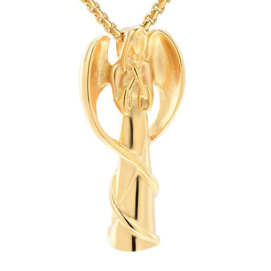 Angel Prayer Pendant - PREMIUM URNS