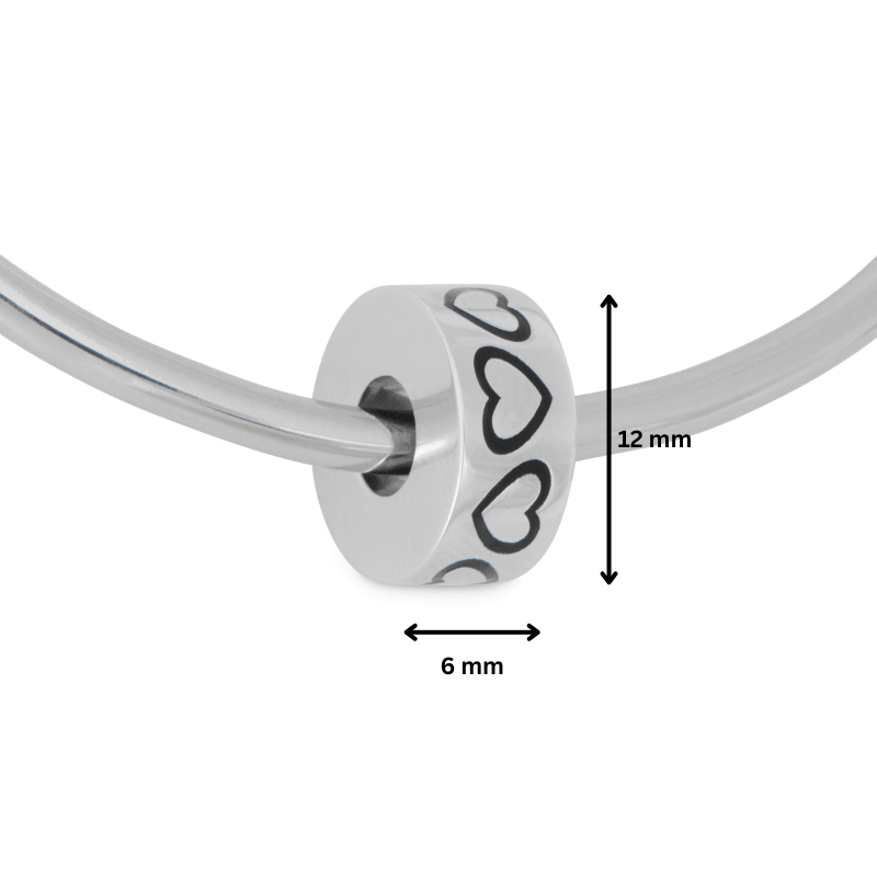 Baby Hearts Bead - 925 Silver - PREMIUM URNS