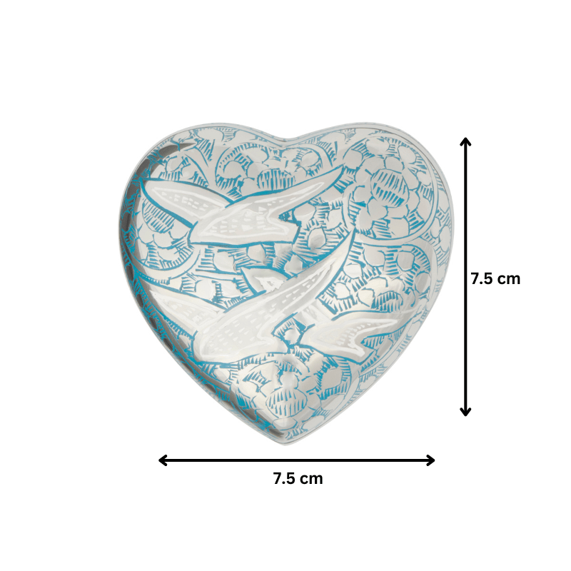 Birds in Flight Heart Keepsake - PREMIUM URNS