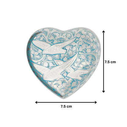 Birds in Flight Heart Keepsake - PREMIUM URNS