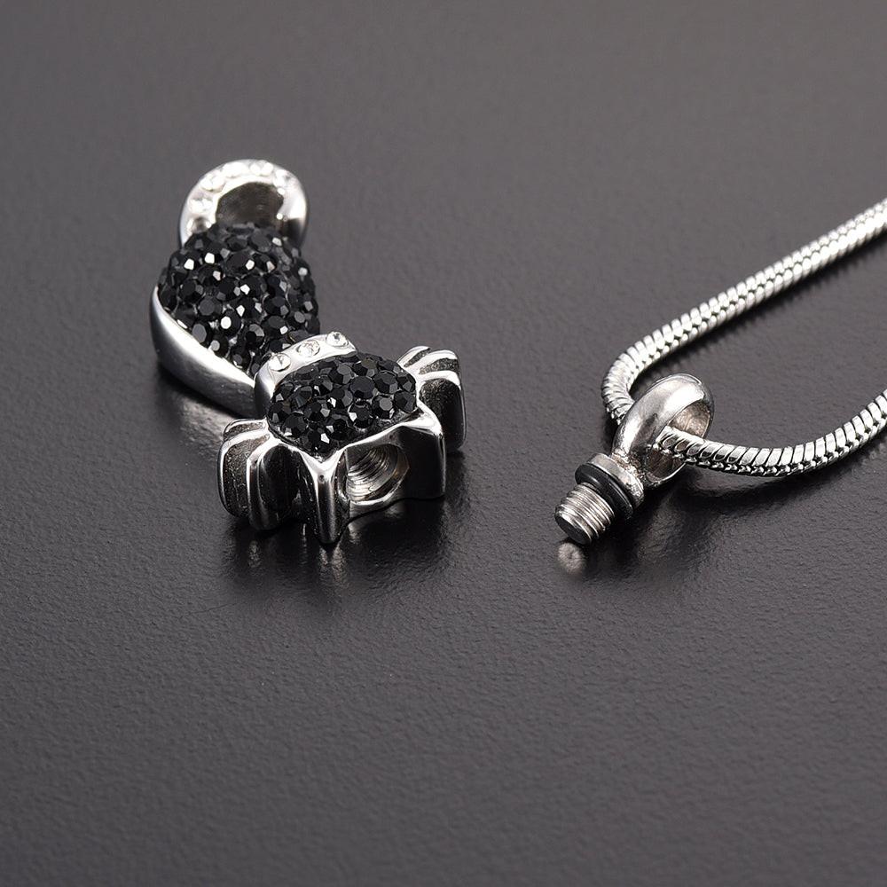 Black Cat Pendant - PREMIUM URNS