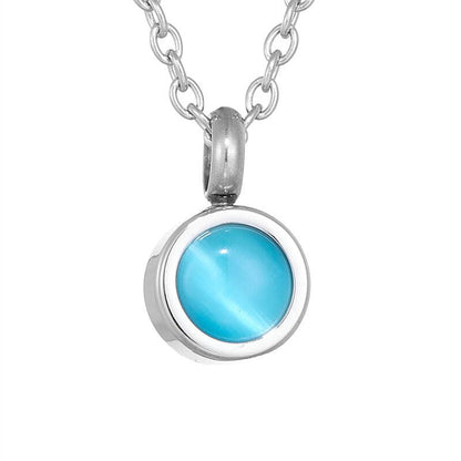Blue Jewel Pendant - PREMIUM URNS