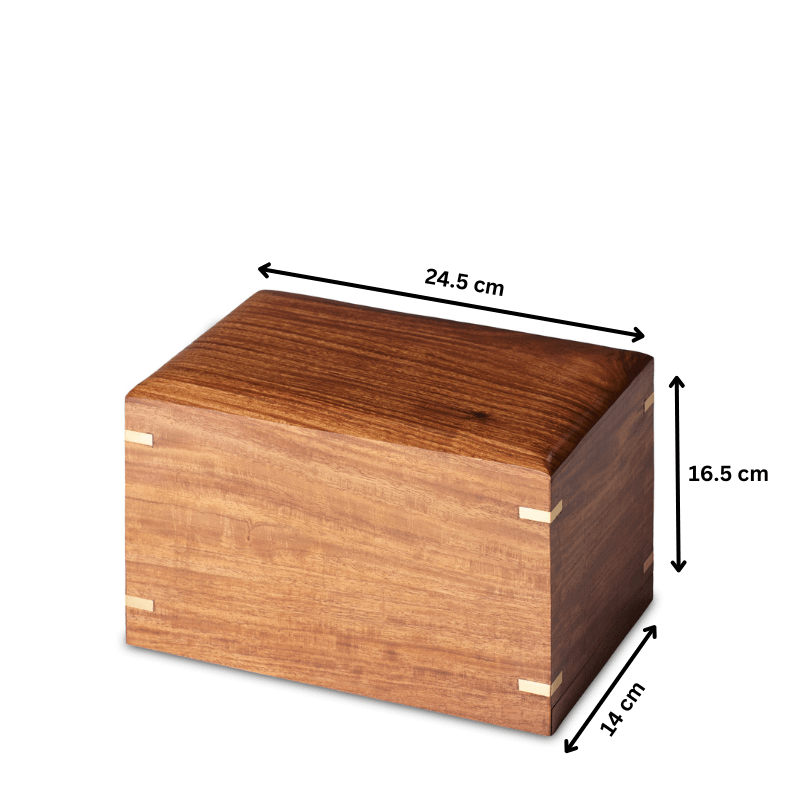 Brass Corner Box Large - PREMIUM URNS