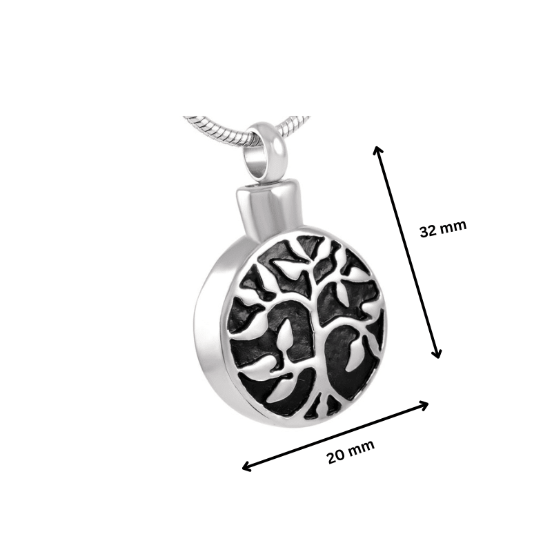 Circular Tree of Life Pendant - PREMIUM URNS