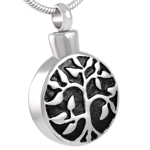 Circular Tree of Life Pendant - PREMIUM URNS