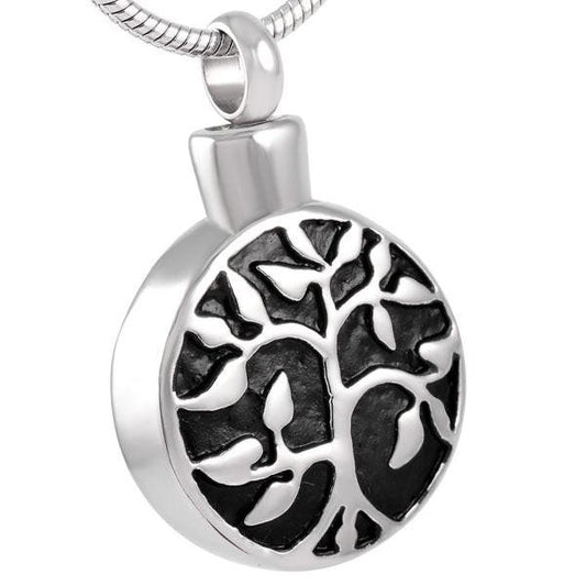 Circular Tree of Life Pendant - PREMIUM URNS