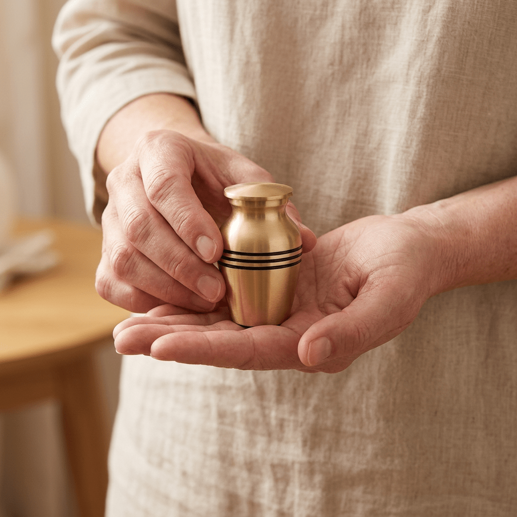 Classic Brass Keepsake - PREMIUM URNS