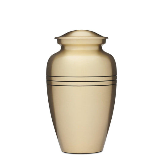 Classic Brass Urn - Adult - PREMIUM URNS