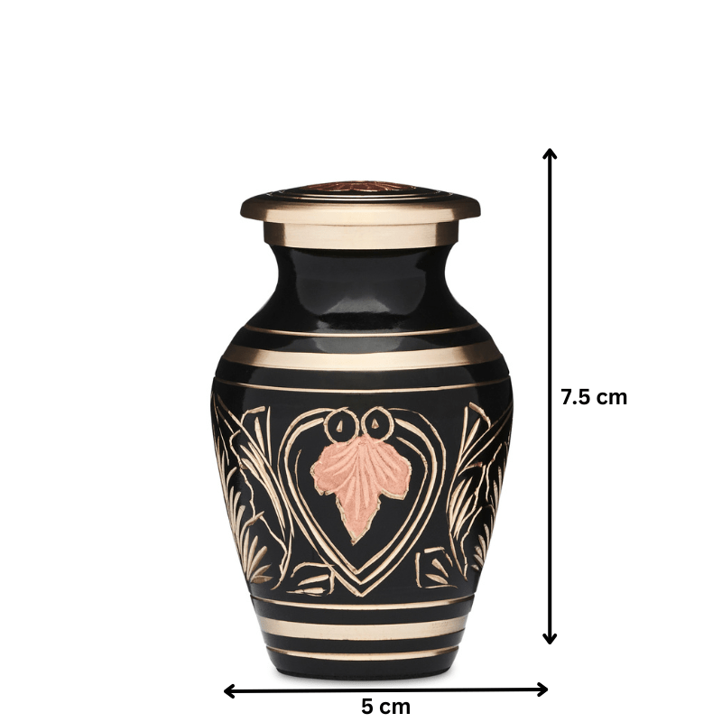 Copper Flowers Keepsake - PREMIUM URNS