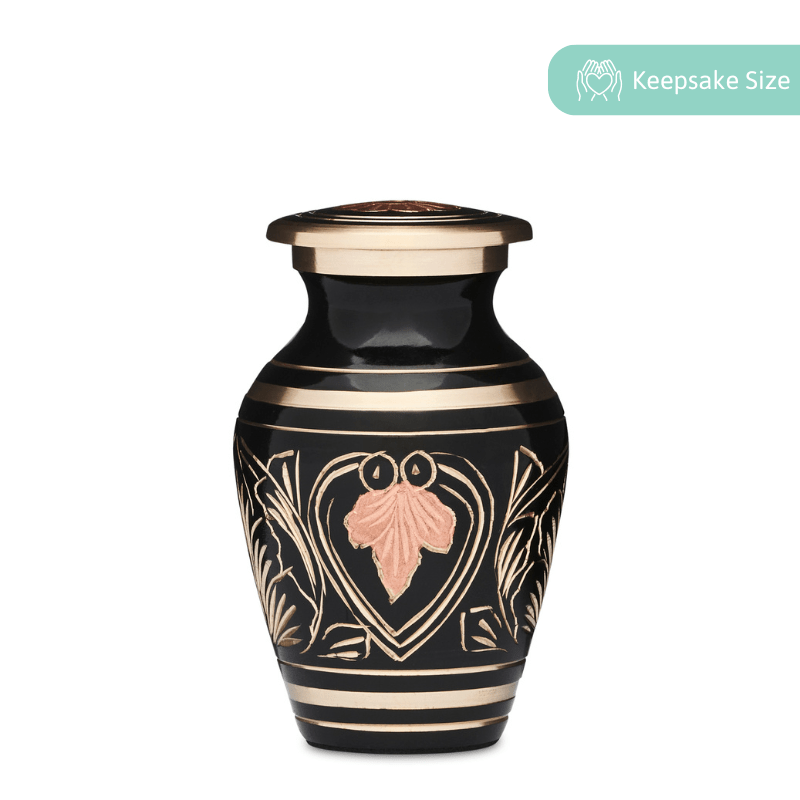 Copper Flowers Keepsake - PREMIUM URNS