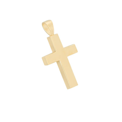 Cross Pendant 14ct Gold Vermeil - PREMIUM URNS