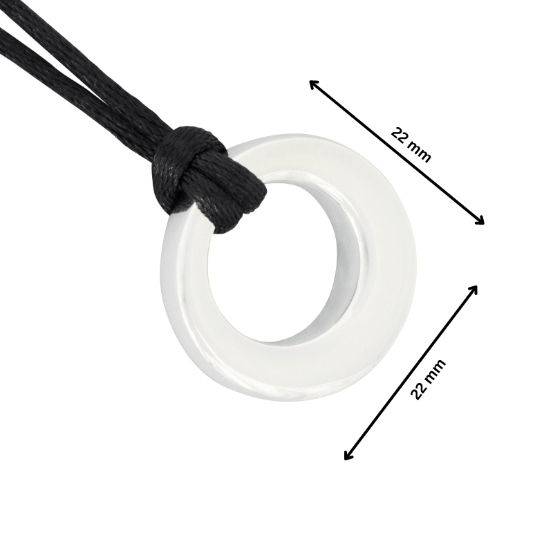 Eternity Circle Pendant - 925 Silver - PREMIUM URNS