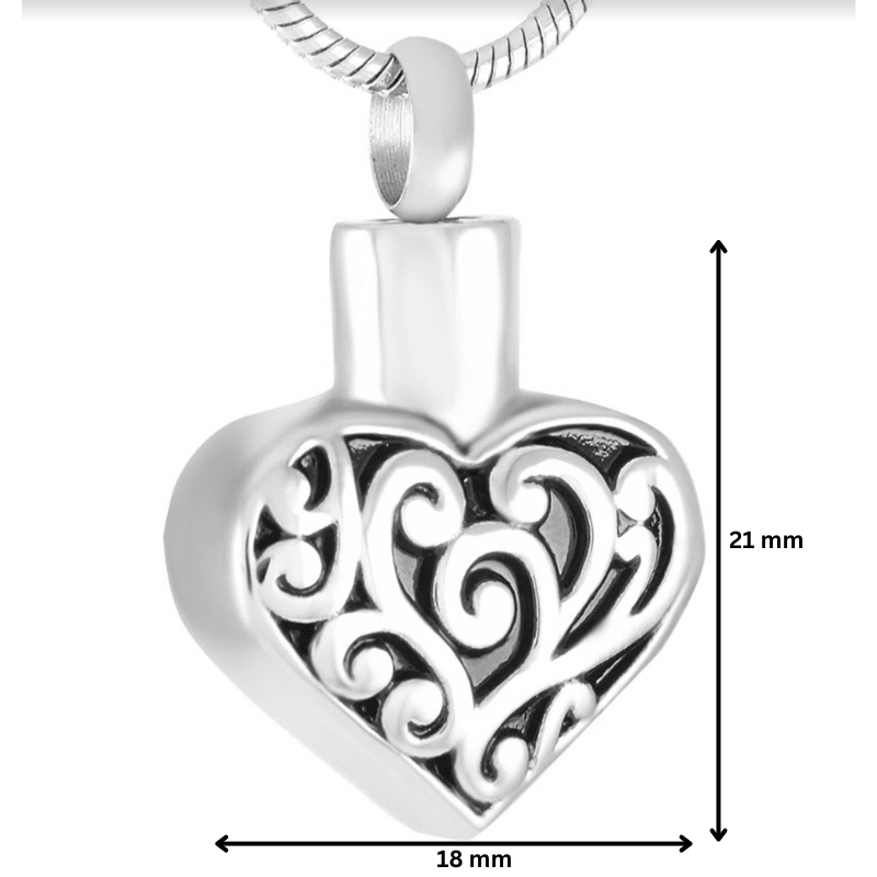 Filigree Heart - PREMIUM URNS