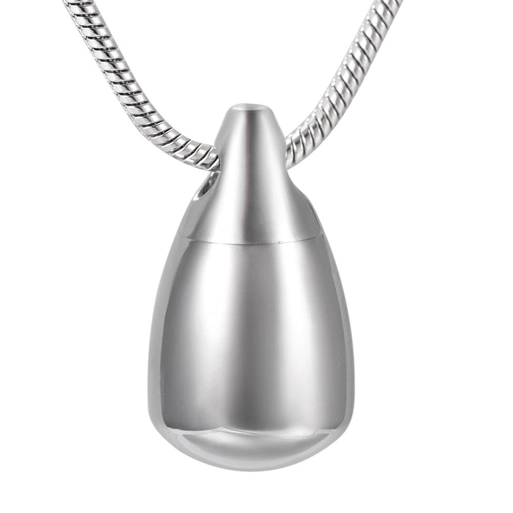 Flat Bottom Teardrop Pendant - PREMIUM URNS